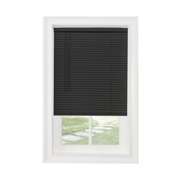 Achim Importing Achim 32 x 64 in. GII Morningstar Cordless Vinyl Light Filtering Mini Blinds, Black MSG232BK06